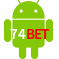 Aplicativo 74Bet para Android